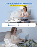 SUXIO Light Therapy Lamp - 10000 Lux Therapy Lights, 3 Timing & Mode Happy Lamp, Touch Control Daylight Lamp with Memory Functio