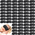 200 Pcs Eye Mask Sleeping Blindfold Eye Cover with Adjustable Strap for Games Party Team Building Travel Individually Wrapped Sl