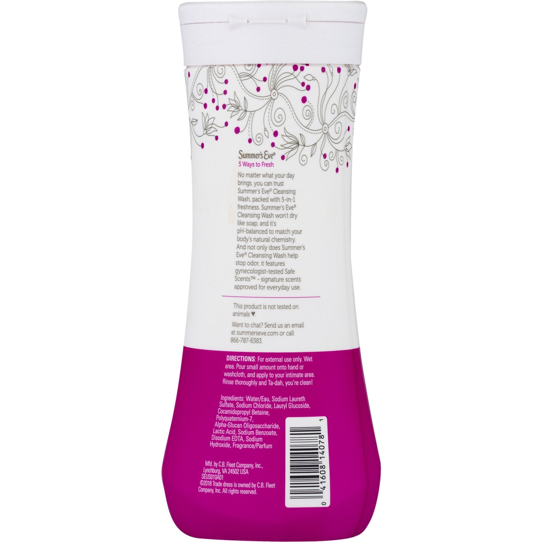Summer's Eve 5 in 1 Simply Sensitive Feminine Cleansing Wash for Sensitive Skin, 15.0 FL OZ (Pack of 1)