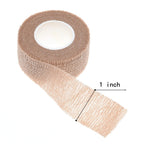 Self Adhesive Elastic Bandage Wrap - Pack of 8 Rolls 1 x 5 Yards Stretch Self-Adherent Cohesive Wrap Bandages First Aid Tape for