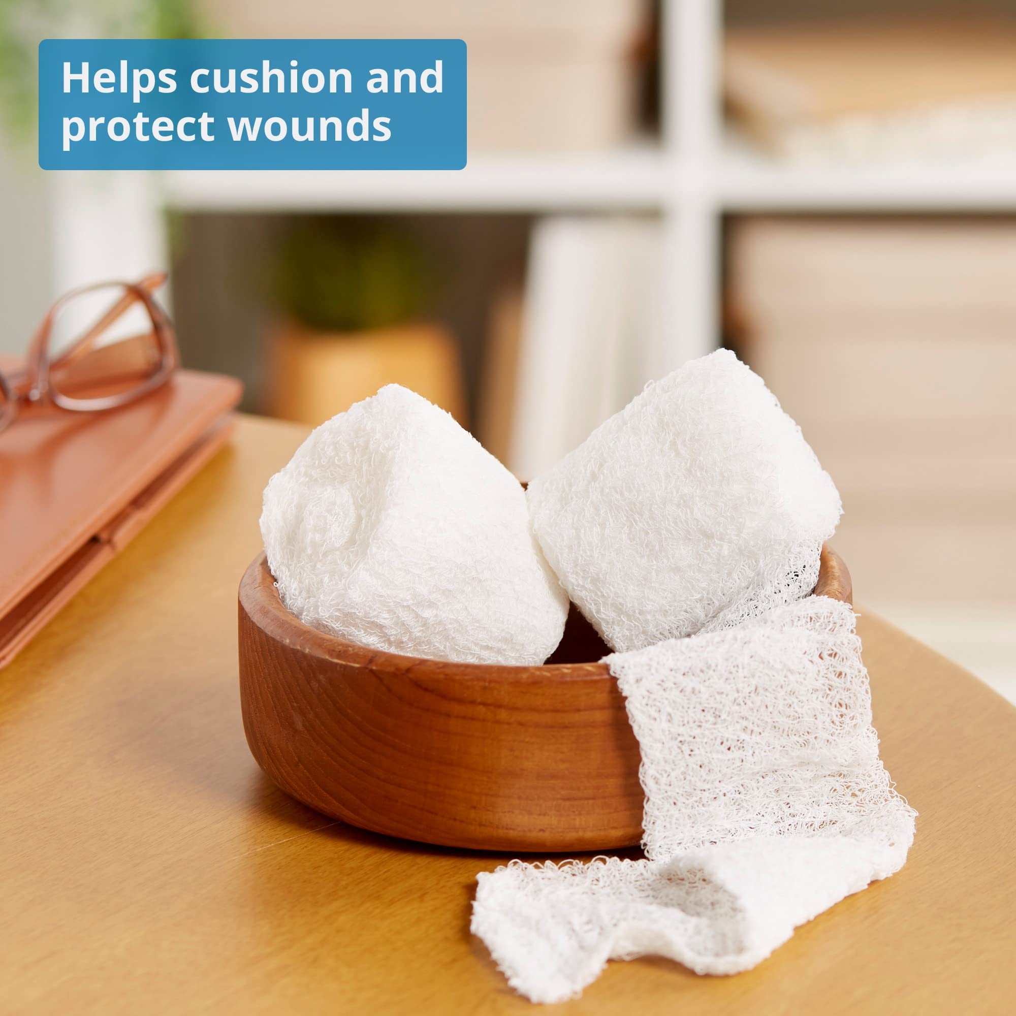 McKesson Gauze Bandage Rolls, Sterile, 6-Ply, 2 1/4 in x 3 yds, 96 Count