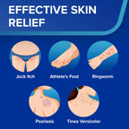 FungiFree Jock Itch Antifungal Cream: Psoriasis and Ringworm Treatment for Skin, Foot & Body - Soothing Itchy Relief for Men and
