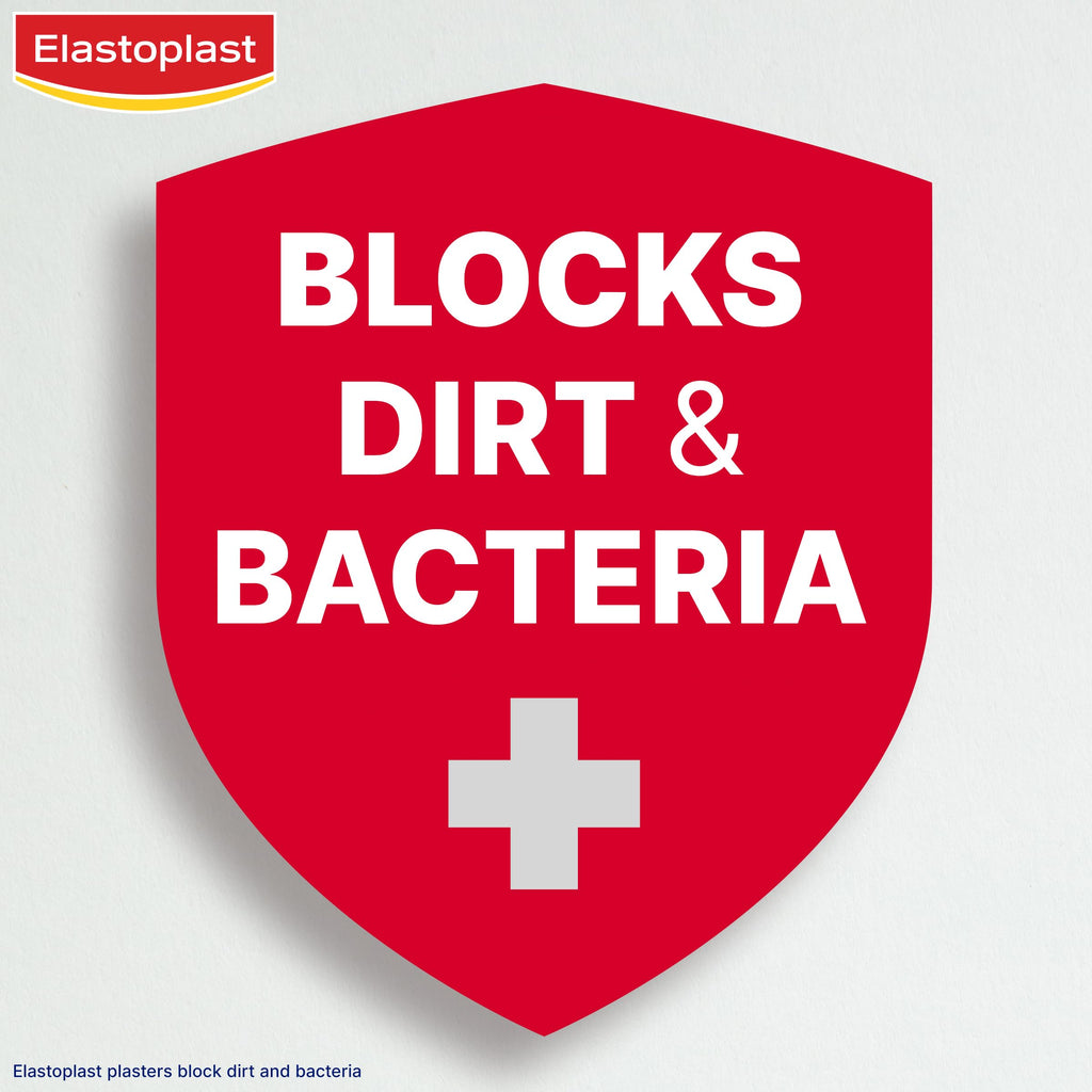 Elastoplast Extra Flexible Finger Strip Plasters (16 Pieces), Flexible and Durable Plasters for Fingers, Stretchy Fabric Plaster