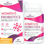Menopause Supplements for Women, 120 Billion CFUs Probiotics for Women, 13-in-1 Herbs & Botanicals Complex, for Hormone Menopaus
