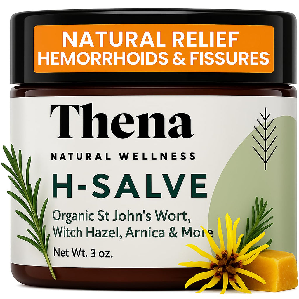 Intense Hemorrhoid Treatment 100% Natural Hemorrhoid Cream & Fissure Ointment Control Organic Lavender Arnica Witch Hazel Fast H