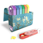 Pill Organizer,LIZIMANDU Weekly Travel Pill Case Box Medication Reminder Daily AM PM, Day Night 7 Compartments,for 4 Times A Day