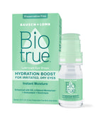 Biotrue Hydration Boost Eye Drops, Preservative Free, Soft Contact Lens Friendly for Irritated and Dry Eyes from Bausch + Lomb, 