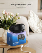 RENPHO FSA/HSA Eligible Head & Eye Massager, Eyeris Masc Heated Eye & Head Mask for Migraines, Mothers Day Gifts for Mom, Heada