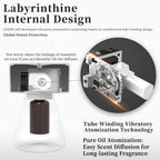 LOXIM Twilight Aromatherapy Diffuser with Sweet Dreamscape Essential Oil Blends, Atomizing Technology Diffuser with Essential Oi