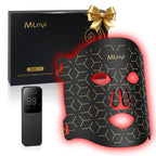 MLriyl Red Light Therapy for Face,7-Mode Face Mask Led Light Therapy.Red Light for Face, 850nm Near Infrared Conducted FSA Red L