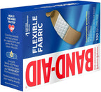 Johnson & Johnson JJ4444 Band-Aid Woven Adhesive Bandages, 1 '' x 3 '', Tan (Box of 100)