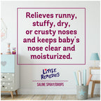 Little Remedies Noses Saline Spray Drops, 1 Fl Oz