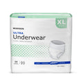 McKesson Ultra Adult Incontinence Underwear, [56 Count], Heavy Absorbency, XL, 58-68 in. Unisex Bladder Leak Protection, Pull-On