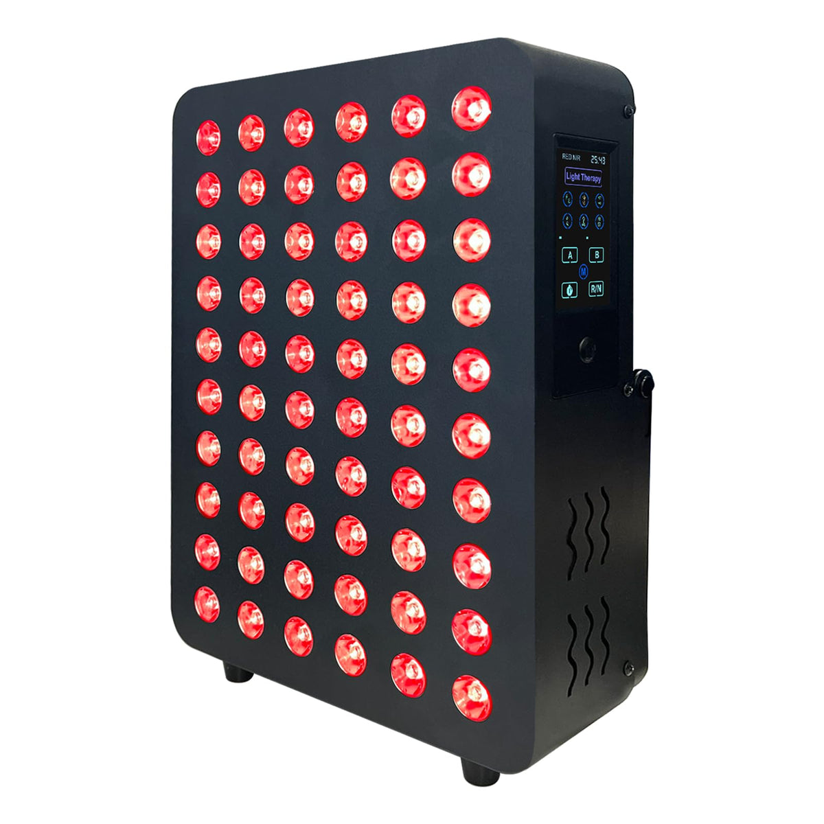 Red Light Therapy Panel, 660nm Red 850nm Infrared Light, Dual Chip 60 LEDs