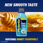 Mylanta Heartburn and Gas Relief, Liquid Antacid, Tonight Formula, Honey Chamomile Flavor, 12 Fl Oz