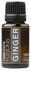 Natures Fusions Ginger Root, 100% Pure and Natural Essential Oils, Undiluted, Therapeutic Grade for Aromatherapy and Topical Us