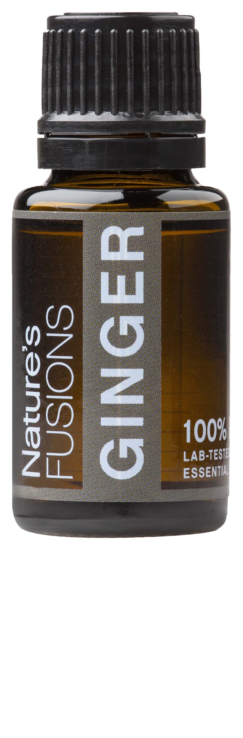 Natures Fusions Ginger Root, 100% Pure and Natural Essential Oils, Undiluted, Therapeutic Grade for Aromatherapy and Topical Us