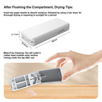 JEINAPA Pill Cutter with Auto Centering Device, Aluminum Pill Splitter with 316L Stainless Blade, Genuine Leather Case, Professi