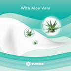 SUNKISS Trustplus Wet Wipes for Adult, Extra Thick 8   x12    Body Cleaning Wipes with Aloe for Elderly Incontinence & Cleansing