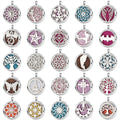 Vie Jeune Mixed Pearl Cage Locket Pendants Set, Essential Oil Diffuser DIY Necklace Bracelet Jewelry Making Craft, Bulk Beads Ar