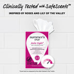Summer's Eve Daily Cleansing Wipes, Amber Nights with Oat and Shea Extracts, Removes Odor, pH Balanced, 12 Count, 1 Pack