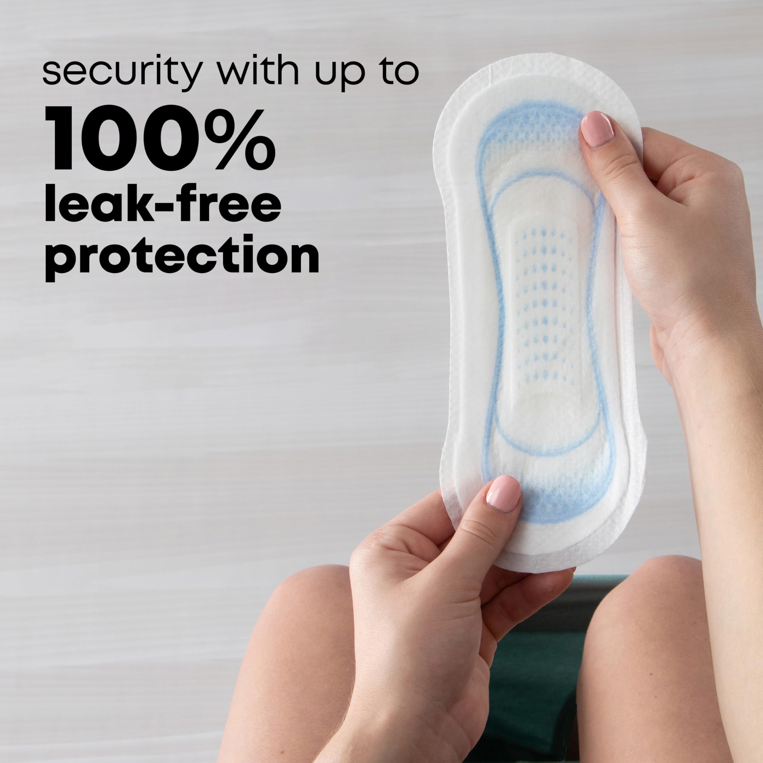 U by Kotex Ultra Thin Pads, Clean & Secure, Regular Absorbency, 60 Count (Packaging May Vary)