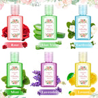 Gejoy 48 Pack Mini Hand Sanitizer Bulk Wedding Party Favors for Guests Hand Sanitizer Travel Size Thank You Hand Soap Gifts for