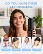 Upgraded Ear Wax Removal, Electric Ear Cleaner, Safe and Efficient Ear Cleaning, 4 Pressure Modes, 10 nozzles, Electric Earwax C