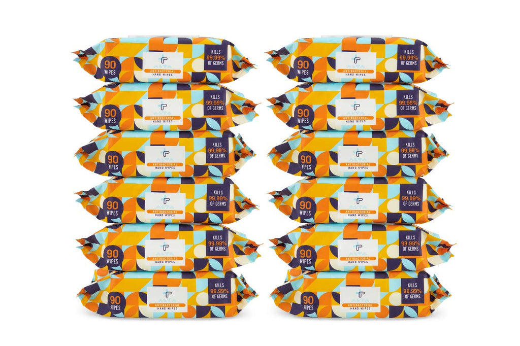 Alta + Antibacterial Hand Wipes 90 Wipes (3) Packs
