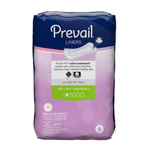 Prevail Proven - Prevail Incontinence Bladder Control Pads - Bladder Leak Pads - Very Light Absorbency, Regular, 312 Count (12 P