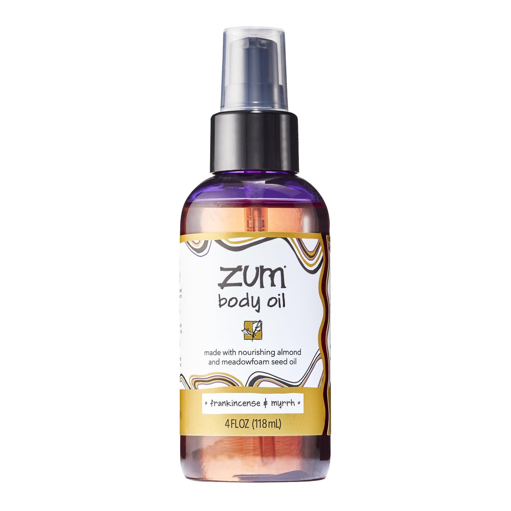 Zum Massage and Body Oil - Frankincense and Myrrh - 4 fl oz