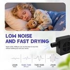 CPAP Hose Dryer Fan for 22mm Tubing, CPAP Tube Cleaner Blower of Adjustable Airflow, with Resmed Airsense 10 11 Machine Tubing,