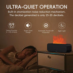 YALEDI Essential Oil Diffuser, Music Sync Fire Flame Aromatherapy Diffuser, 250ml Cool Mist Humidifier, Scent Aroma Diffuser wit