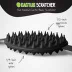 Cactus Scratcher Original Back Scratcher for Itching Relief, 2-Sides with Aggressive & Soft Spikes, Long Handheld Scratchers for