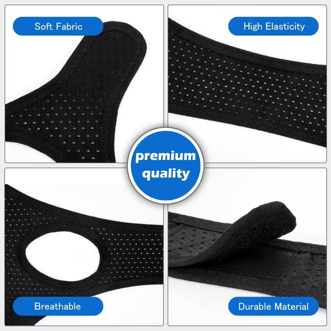 Forzacx Anti Snore Chin Strap - Breathable Chin Strap Snoring Solution, Effectively Reduce Snoring, Non-Stick Hair, Don't Fade -