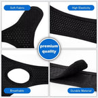 Forzacx Anti Snore Chin Strap - Breathable Chin Strap Snoring Solution, Effectively Reduce Snoring, Non-Stick Hair, Don't Fade -