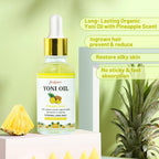 Yoni Oil Yoni Soap Bar Feminine Wash Set, Organic Pineapple Juicy Body Oil Handmade Yoni Bar Soaps for Women Ph Balance, Vagina