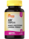 Sundance WomenS Abc Complete Multivitamin | 60 Caplets | With Mineral Formula | Non-Gmo And Gluten Free Supplement