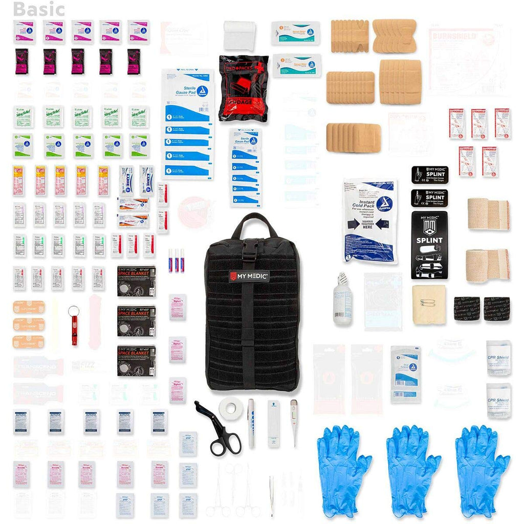 My Medic MyFAK Large Advanced First Aid Kit Black, L