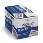 Medi-First 22150 Alcohol Skin Prep Pads, 50 Per Box