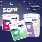 Seni Active Super Plus Disposable Underwear Pull On with Tear Away Seams X-Large, S-XL07-AP1, Heavy, 28 Ct