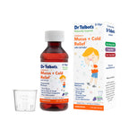 Dr. Talbots Mucus + Cold Relief Liquid Medicine, Naturally Inspired, for Children, Includes Dosage Cup, Natural Grape Juice Fla