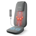 THERAZZAGGE Shiatsu Back Massager with Soothing Heat, Upgraded Deep Tissue Kneading Massage Chair Pad, Vibration Massage Seat