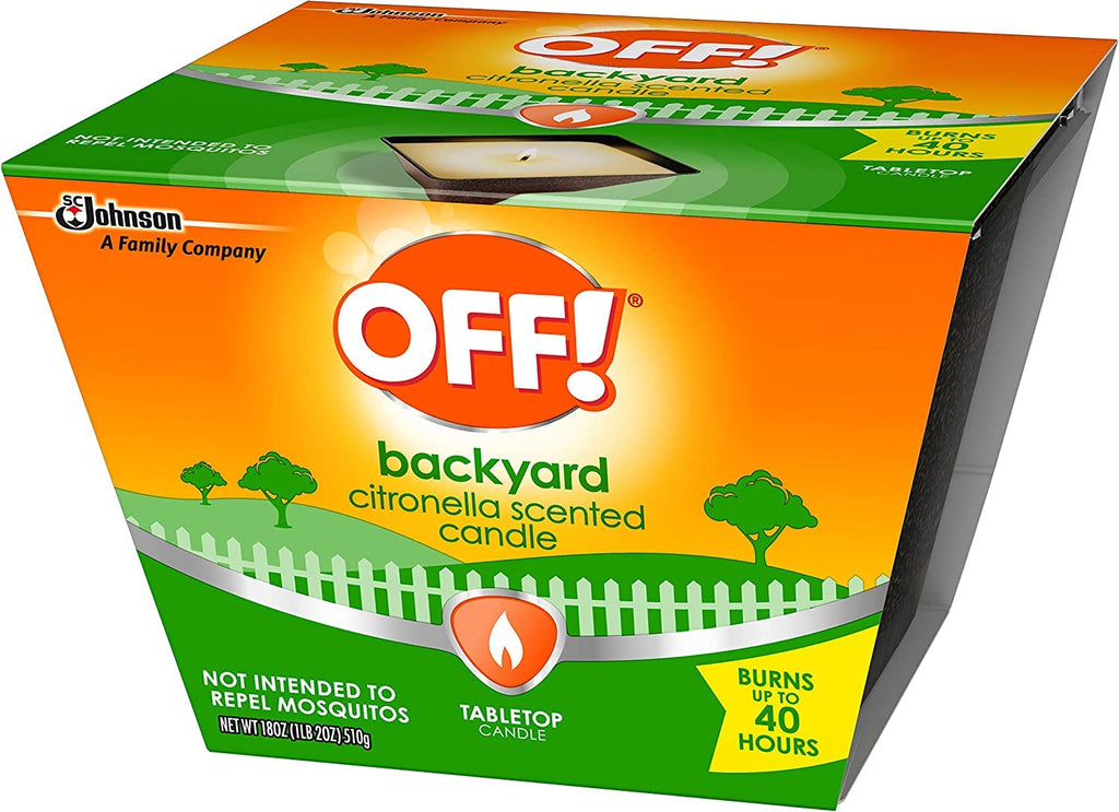 Off! Citronella Bucket Candle 18 Ounce (Pack of 1)