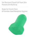 Howard Leight Maximum Lite Earplug Refill for HL400 Dispenser, 200 Pairs (LPF-LS4-REFILL),Green, XL