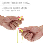 Howard Leight, HOWLL30, Airsoft Corded Foam Ear Plugs, 100 / Box, Multi