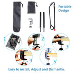 LONYEON CPAP Hose Holder - Prevent Leakage and Tangle with Height Adjustable, Removable and Rotatable - Hose Hanger Hook Organiz