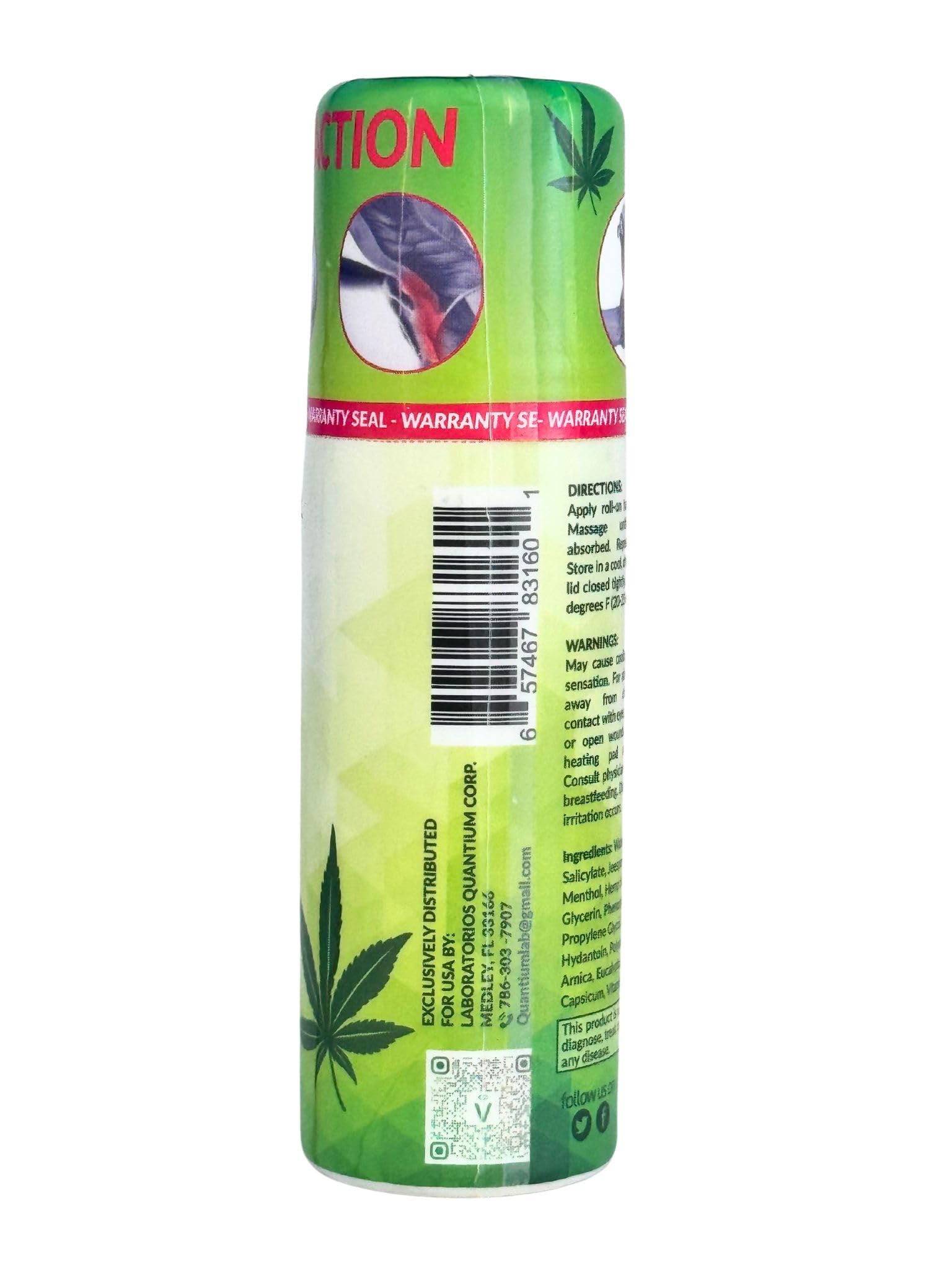 Valtrum Santo Remedio - with Hemp Seed Oil, Fast and Effective Relief. External use with Powerful Action, Whose Effects are perc