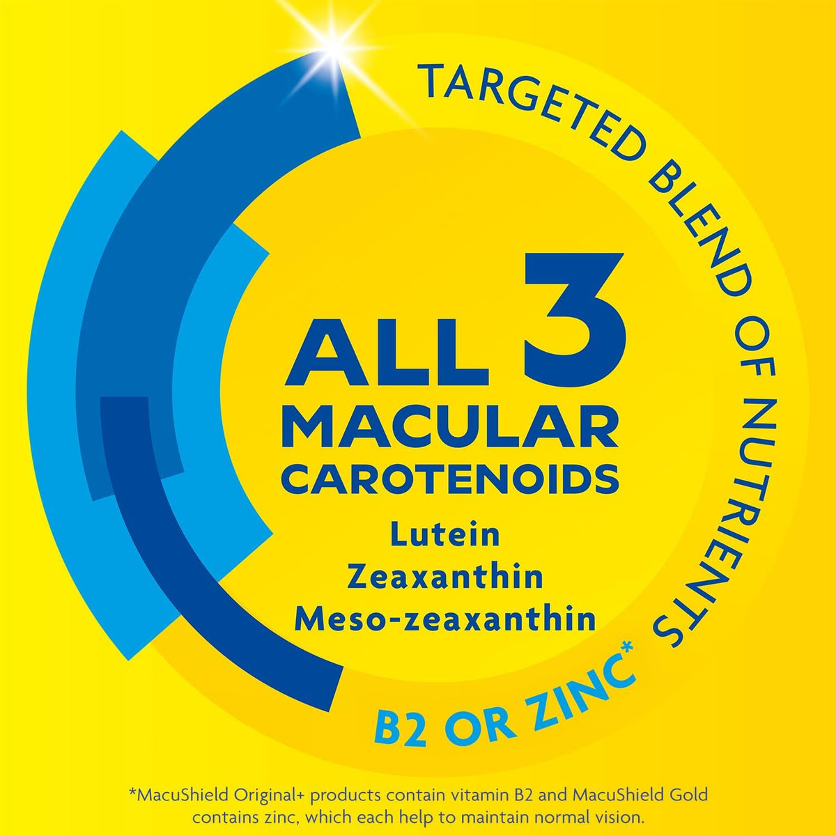 MacuShield Original+ Eye Health Supplement 90 Capsules