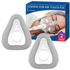 2 Packs Replacement Cushion (M) for AirTouch F20, Optimized Comfort & Secure Seal with Memory Foam (New Version), Exceptional Va